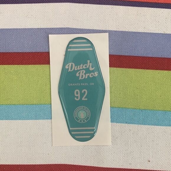 BUNDLE OF NINE COLLECTIBLE DUTCH BROS STICKERS! - Picture 6 of 8